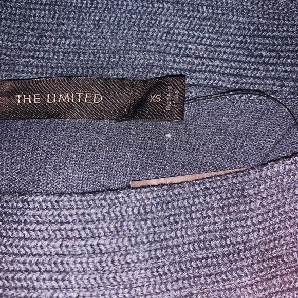 The Limited, Ladies size XS Dark Grey Sweater - Picture 3 of 6
